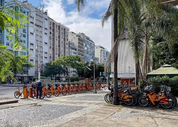 Studio Sol De Copacabana Wi-Fi Ar-Condicionado 5 Min Da Praia Rio de Janeiro